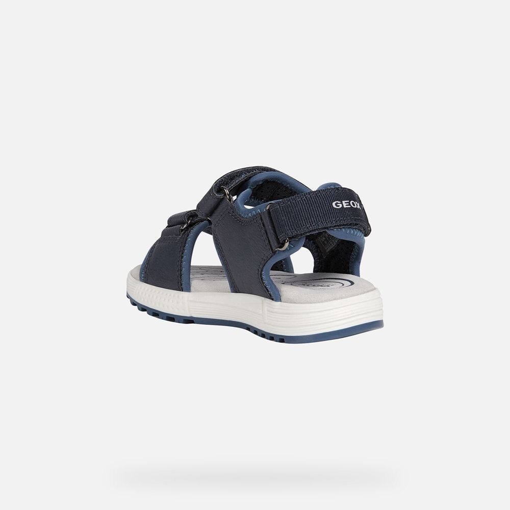 Geox Sandals Navy Alben - Geox Boys Shoes - XMWRSA781